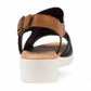 DJANGO & JULITTE MADIS-DJ  BLACK-DK TAN-WHITE SOLE