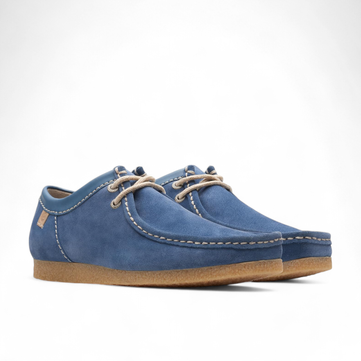 CLARKS SHACRE BOOTS - BLUE
