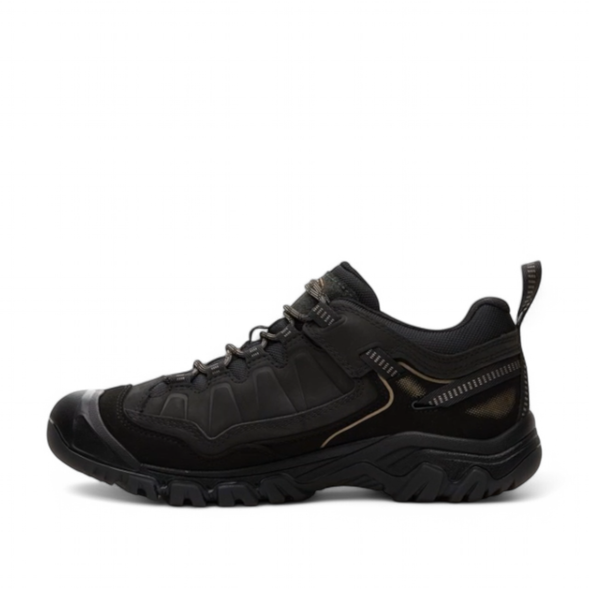 KEEN MEN'S TARGHEE IV  WATERPROOF HIKING SHOE - TRIPLE BLACK