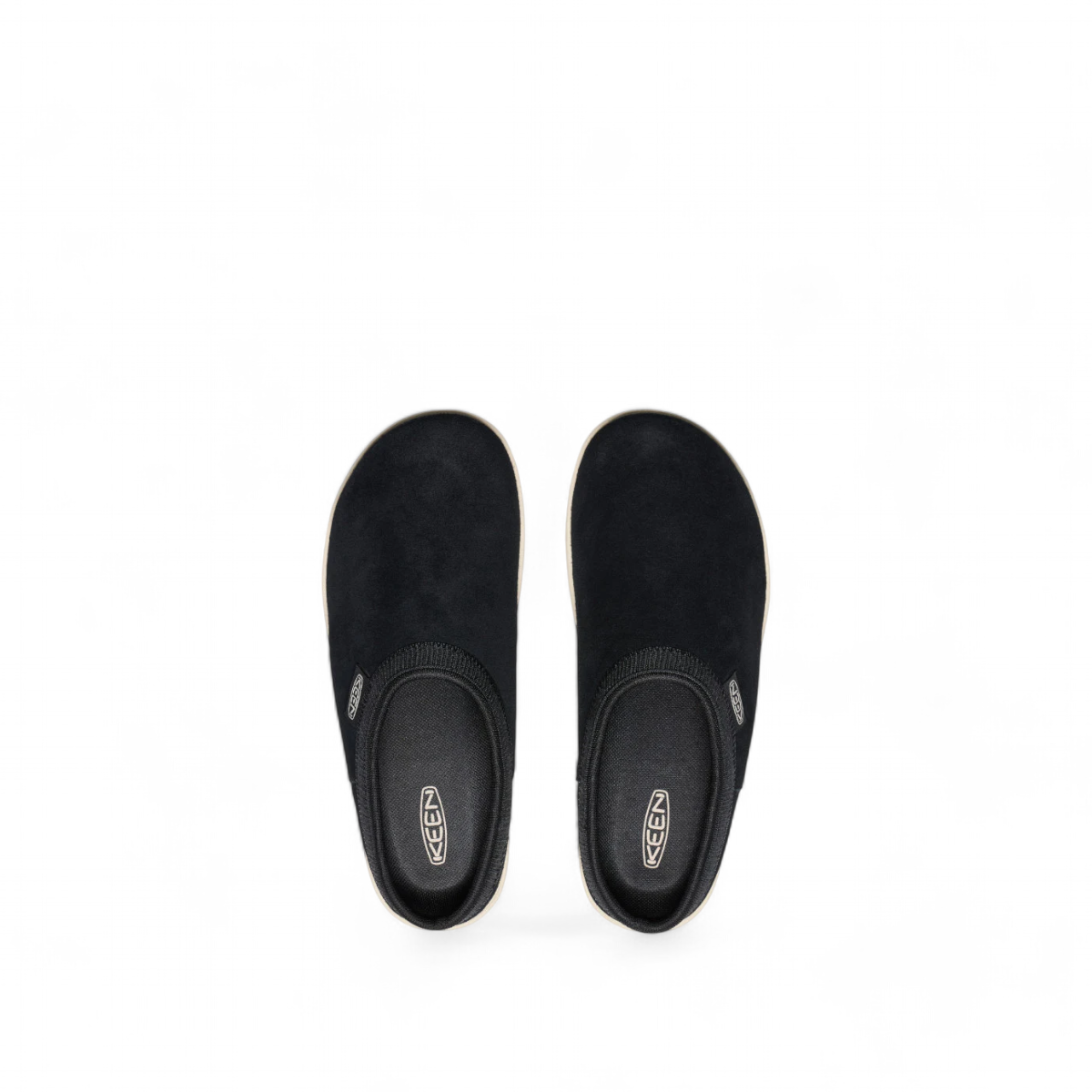 KEEN ELLE SUEDE MULE - BLACK/BIRCH