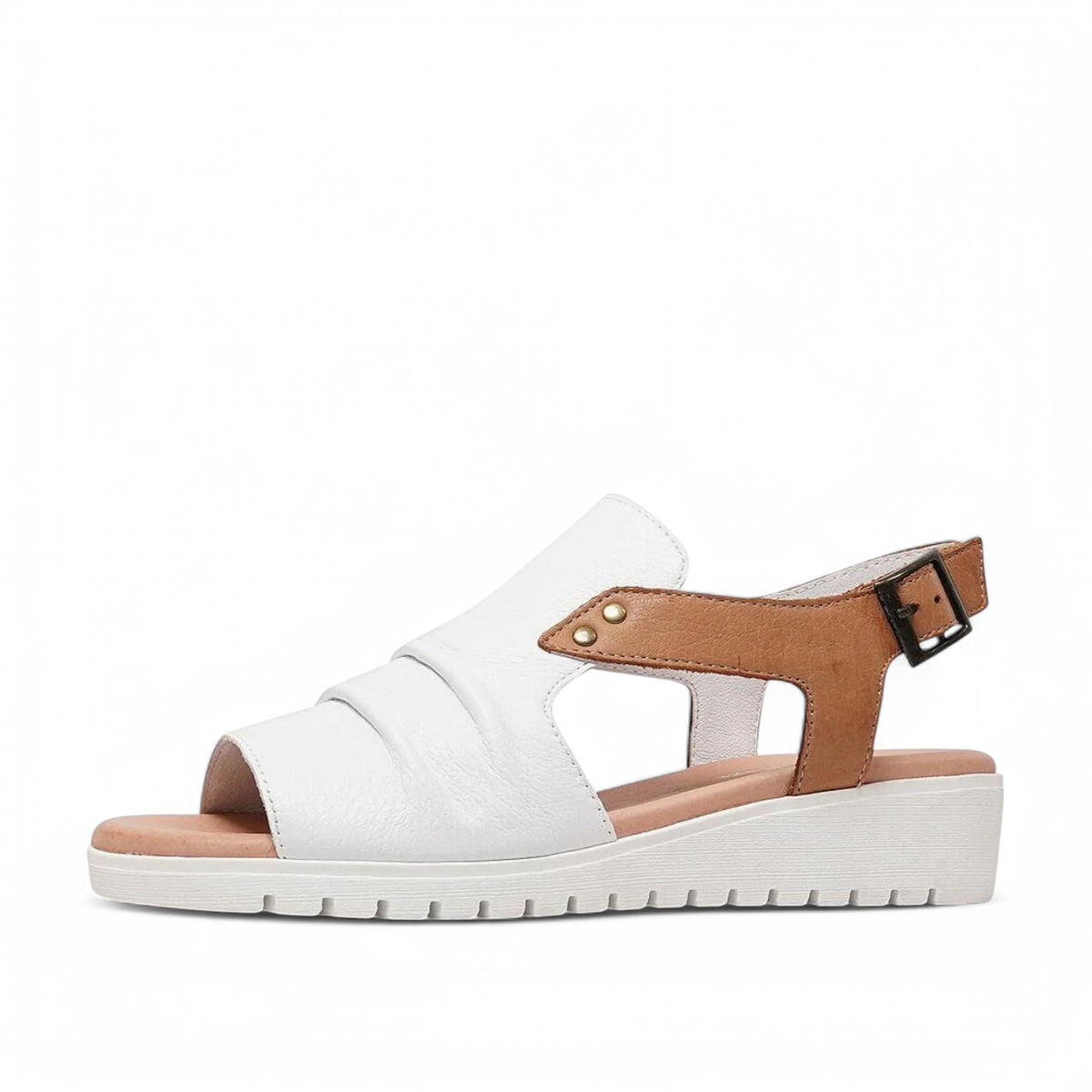 DJANGO & JULIETTE MADIS WHITE STRIPE-WHITE