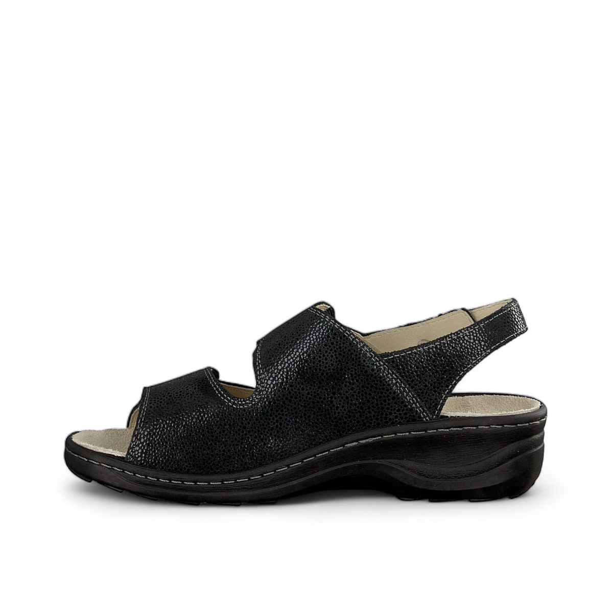 FIDELIO WOMEN'S HEDI SANDALS 234041 BLACK
