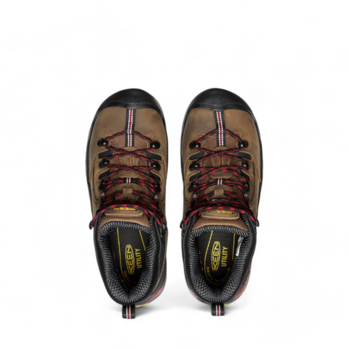 KEEN MEN CSA HAMILTON 6" WATERPROOF BOOT (CARBON-FIBER TOE) - BISON/JESTER