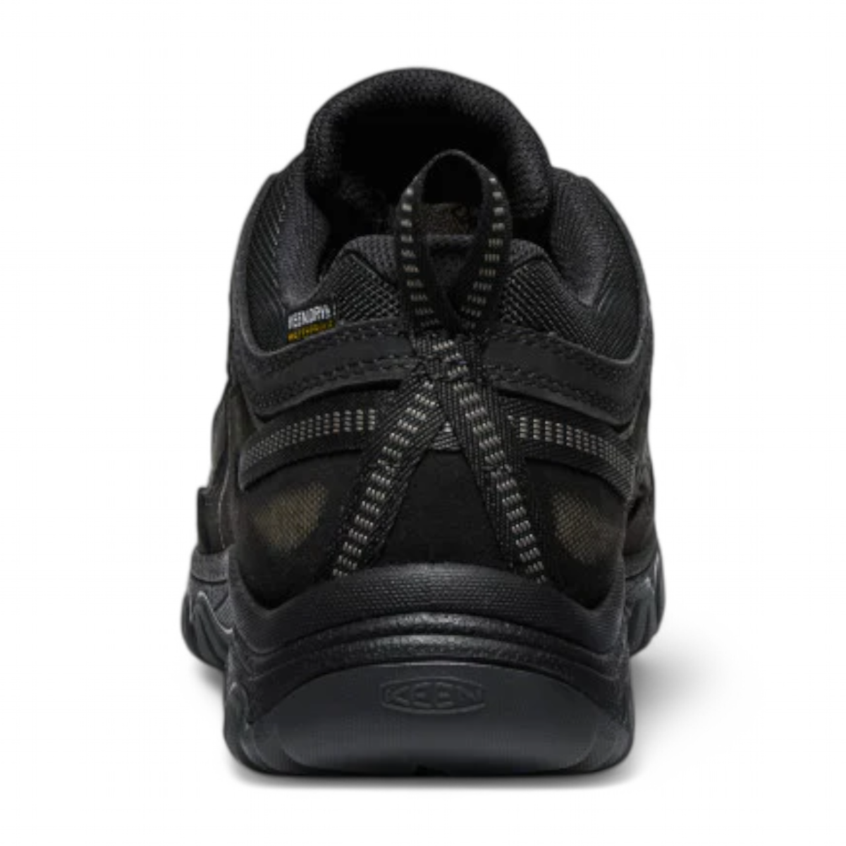 KEEN MEN'S TARGHEE IV  WATERPROOF HIKING SHOE - TRIPLE BLACK