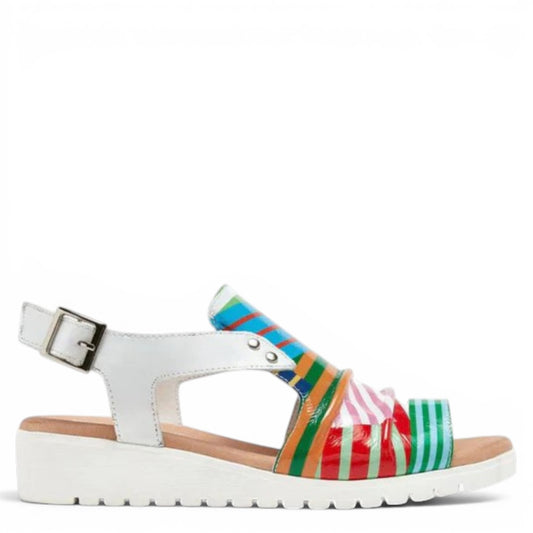 DJANGO & JULIETTE MADIS WHITE STRIPE-WHITE