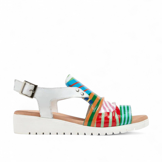 DJANGO & JULIETTE MADIS WHITE STRIPE-WHITE