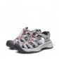 KEEN WOMEN'S ASTORIA WEST SANDAL - GRAY/CORAL