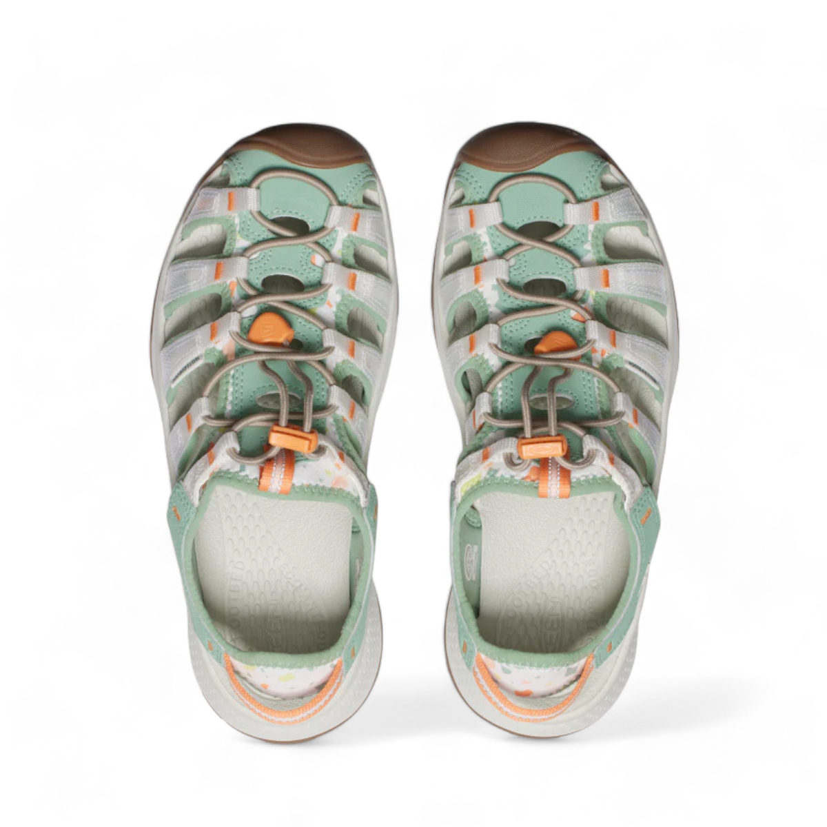 KEEN WOMEN'S ASTORIA WEST SANDAL - TERRAZZO/GRANITE GREEN