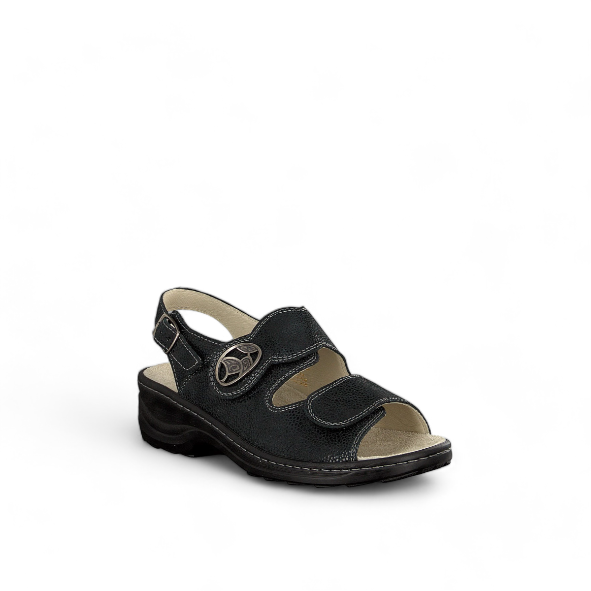 FIDELIO WOMEN'S HEDI SANDALS 234041 BLACK
