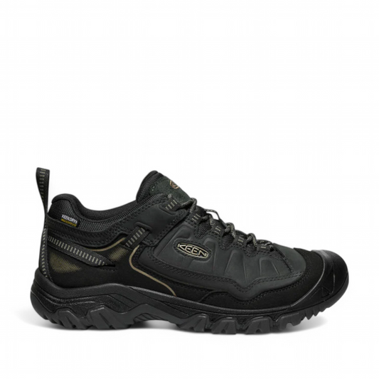 KEEN MEN'S TARGHEE IV  WATERPROOF HIKING SHOE - TRIPLE BLACK