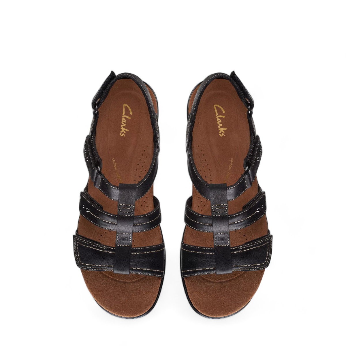 CLARKS KITLY STEP - BLACK/BLACK
