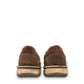 Josef Seibel Alan 01 vulcano/ kombi brown leather slip-on shoe with elastic side gore and durable PU sole