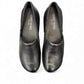 Josef Seibel Charlotte 02 black leather slip-on sneaker with a flexible rubber sole. photo of the top.