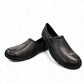 Josef Seibel Charlotte 02 black leather slip-on sneaker with a flexible rubber sole. photo of the front.