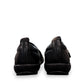Josef Seibel Charlotte 03 black leather mary jane shoe with a side strap and durable rubber sole. photo of the back.