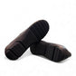 Josef Seibel Charlotte 02 black leather slip-on sneaker with a flexible rubber sole. photo of the bottom.