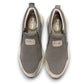 Josef Seibel Cameron 13 slip-on shoe in asphalt grey cowhide leather with a durable EVA sole. Photo of the left side.