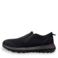 JOSEF SEIBEL Cameron 13 black slip-on shoe with durable cowhide leather and comfortable EVA sole. 
photo of the left.