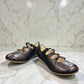 Josef Seibel Fiona 04-glove/schwarz black leather slip-on shoe with elastic lace detail and rubber sole