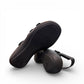 Josef Seibel Ibiza 86 black calf leather sandal with hook-and-loop closure and cushioned PU sole