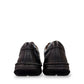 Josef Seibel New Anvers 02 black cowhide leather shoe with hook-and-loop closure and decorative stitching
