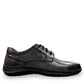 Josef Seibel New Anvers 06 black cowhide leather lace-up shoe with a durable PU sole