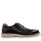 JOSEF SEIBEL STUART 03 black leather lace-up shoe with a contrasting heel cap and light TR-Light sole.