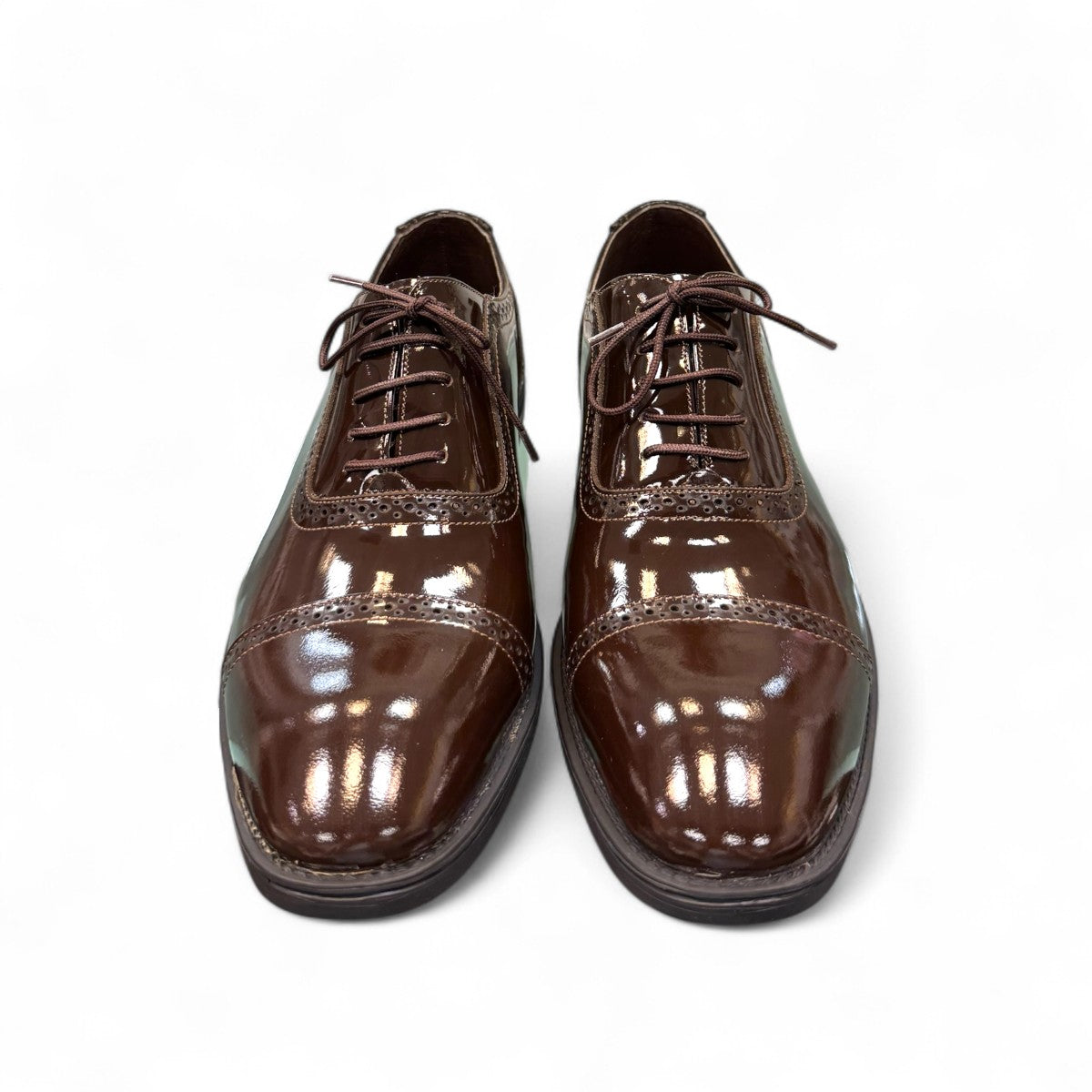 SATEL KASHAN - DARK BROWN PATENT