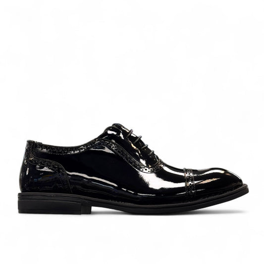 SATEL KASHAN - BLACK PATENT