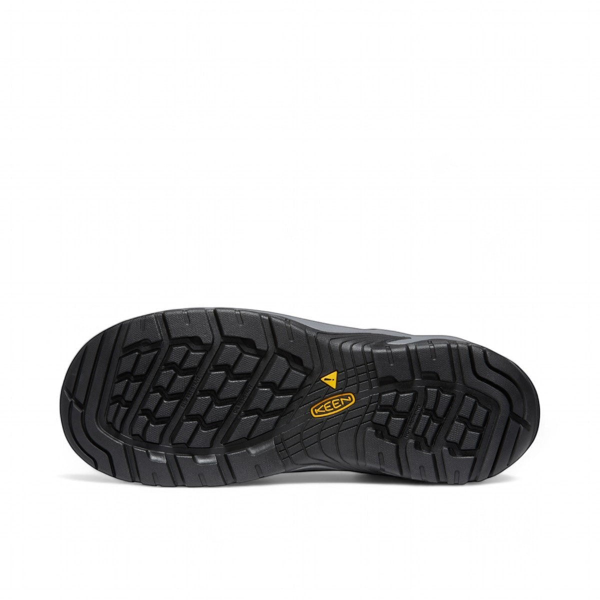 KEEN CSA RENO KBF Waterproof work shoe in steel grey and evening primrose with KEEN.DRY and carbon toe.