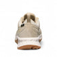 KEEN WOMEN'S HIGHTRAIL WP waterproof hiking shoes in birch and daffodil yellow. Suede and mesh upper with KEEN.DRY technology.