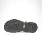 KEEN WOMEN'S ROSE SANDAL- ROASTED PECAN/BIRCH. Brown leather caged sandal with adjustable straps and toe bumper.