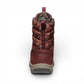 KEEN Greta waterproof winter boot in Andorra and baked clay with a quilted collar and leather upper.