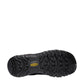KEEN Targhee III Oxford in dark earth/ mulch brown leather with a rugged rubber toe bumper and traction sole.