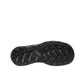 KEEN Men's Circadia Vent hiking shoe in black and steel grey with waterproof leather and rubber outsole.