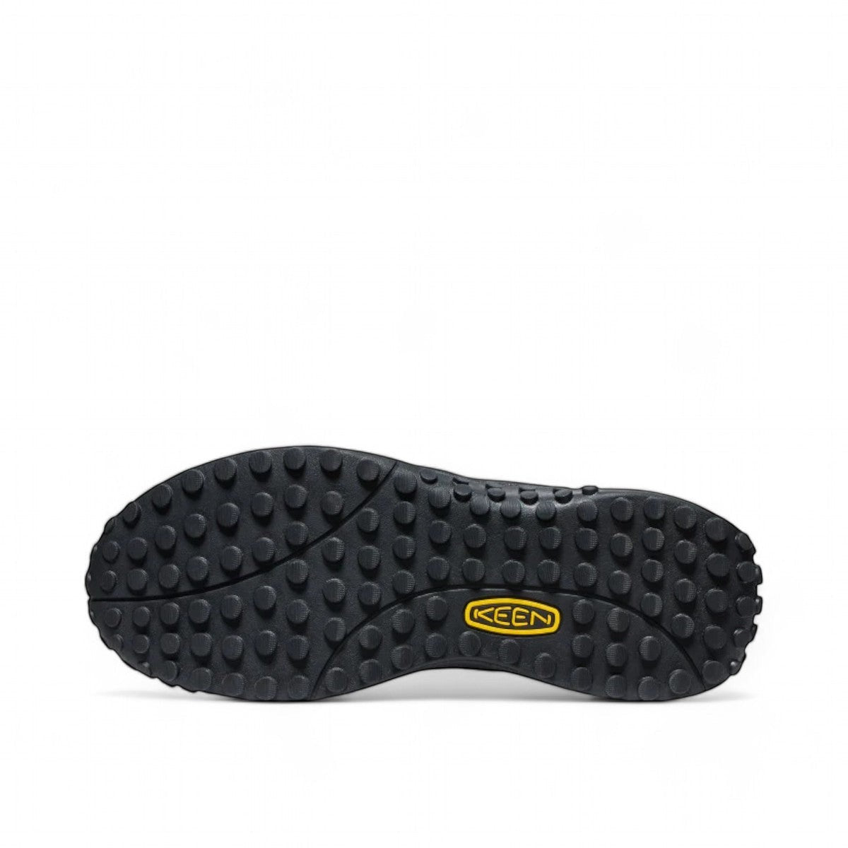KEEN KS86 men's dark olive and black leather sneaker with aggressive trail tread and cushioned midsole.