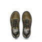 KEEN KS86 men's dark olive and black leather sneaker with aggressive trail tread and cushioned midsole.