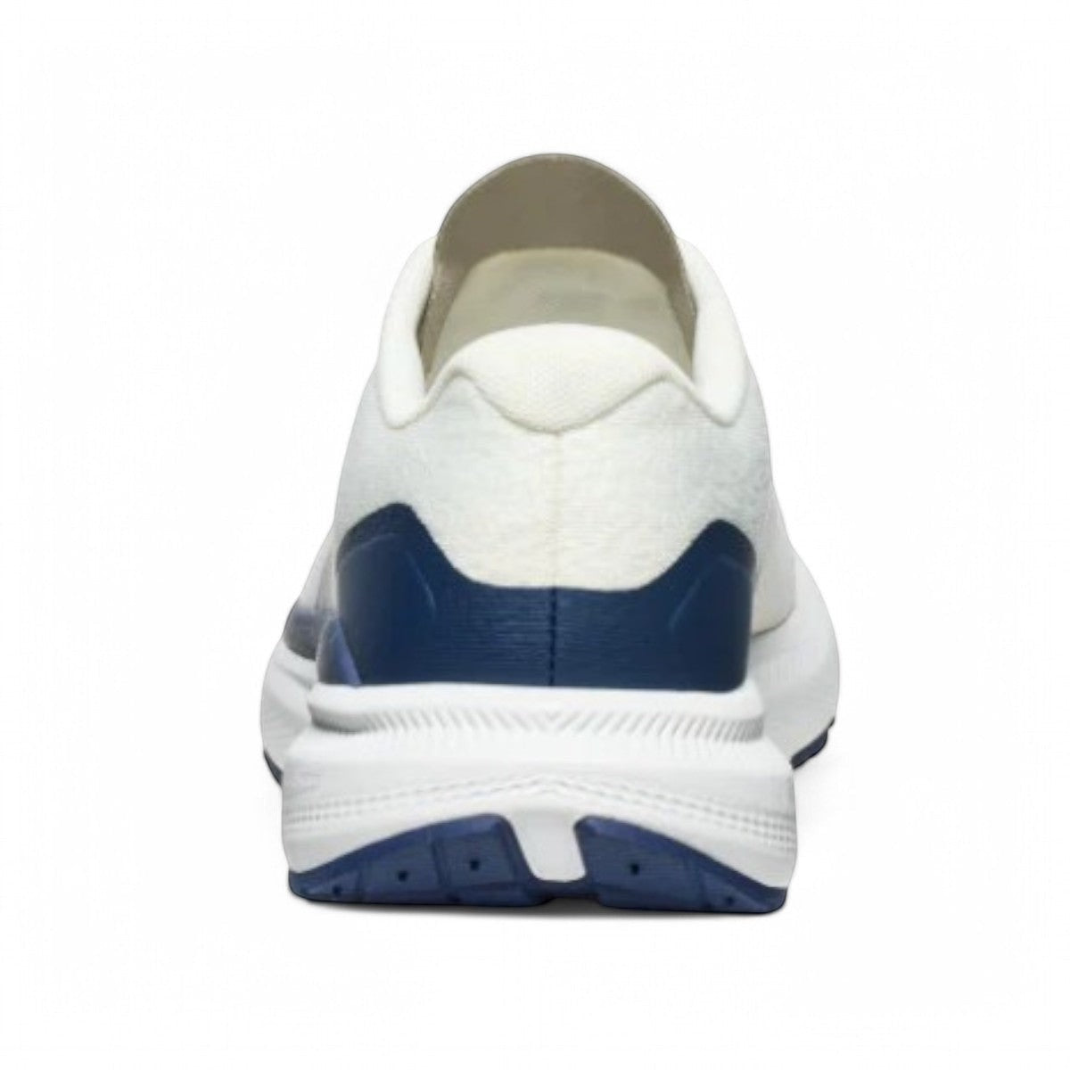 KEEN WK500 men's athletic shoe in star white and naval academy with performance mesh and curved sole.