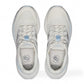 KEEN WK500 women's athletic sneaker in star white and skyway blue with mesh upper and curved sole.