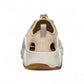 KEEN women's hyperport h2 chipmunk/ beige hybrid water sandal with bungee cinch and protective toe bumper.