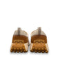 women's KEEN KS86 leather sneakers in maple, cameo rose, white, and grey with a rugged sole.