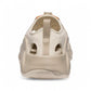 KEEN Women's Hyperport H2 sandals in birch and plaza taupe with bungee lacing and protective toe bumper.