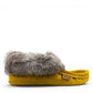 ALBERTA SUEDE MOCCASINS  - YELLOW