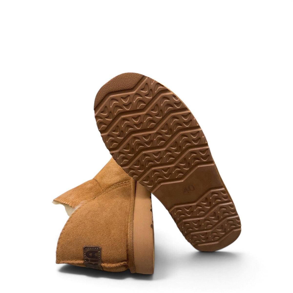 ARIA PARMIS MOCCASIN SLIPPERS - TAN