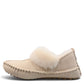 ARIA TARA MOCCASIN SLIPPERS - CREAM