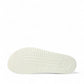 Mephisto Hariana white sandanyl leather slide sandal showing the textured rubber outsole with branding