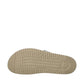 Mephisto Helen silver leather sandal showing the textured rubber outsole with reflex area stimulation