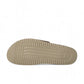 Mephisto Hemeline ice brown suede cork sandals with plush faux-fur lining and molded footbed.