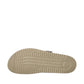 Mephisto Hester platinum bahia leather sandal showing the textured rubber outsole with reflex zone massage