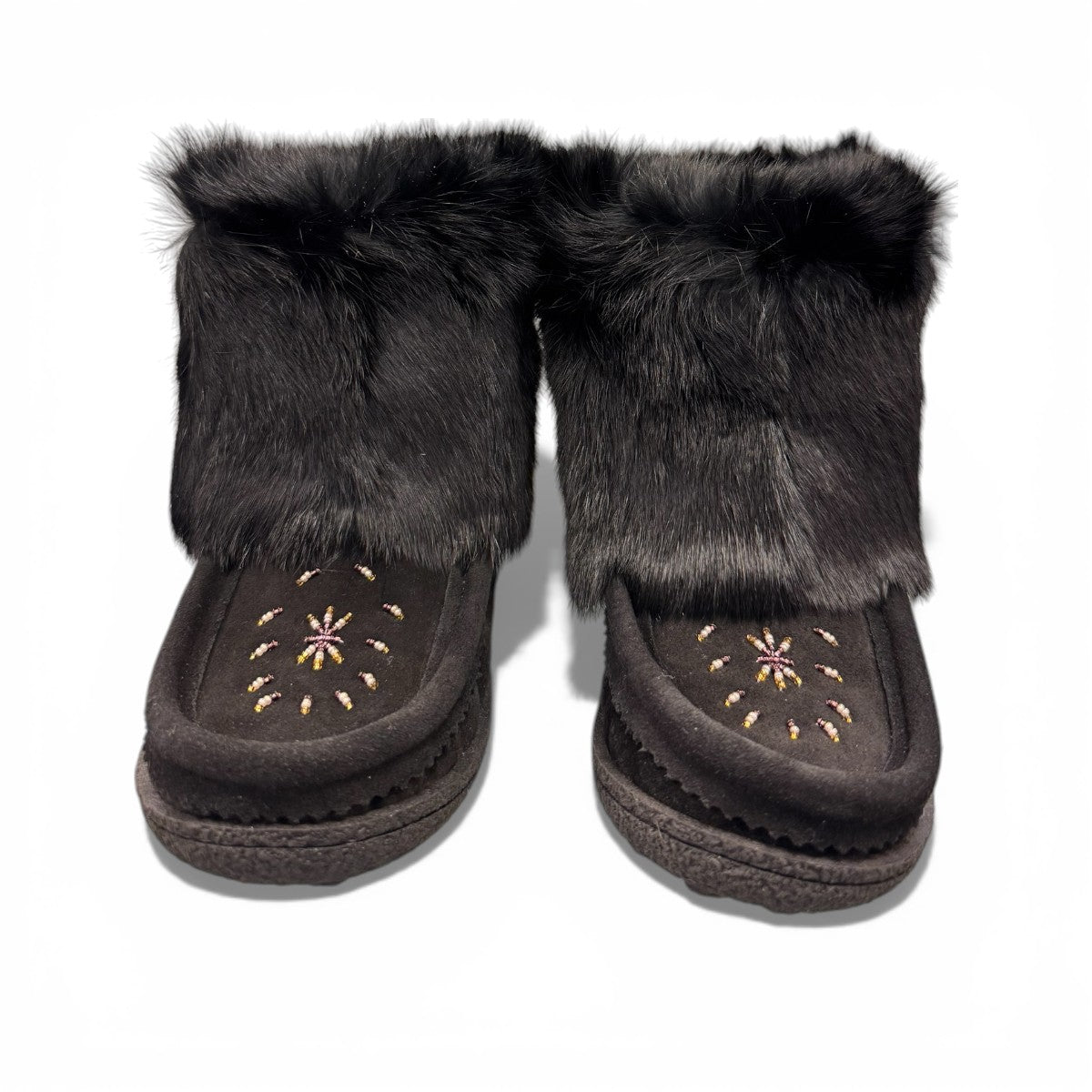 LAURENTIAN CHIEF MUKLUK BLACK WATERPROOF SUEDE
